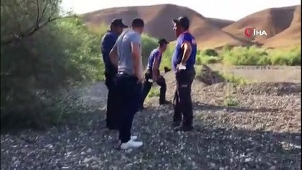 Kayıp kişiyi arayan AFAD ekibi, toprağa gömülü ceset buldu