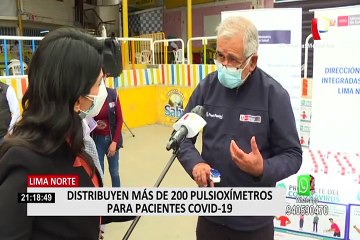 Minsa distribuye más de 200 pulsíometros para pacientes con COVID-19