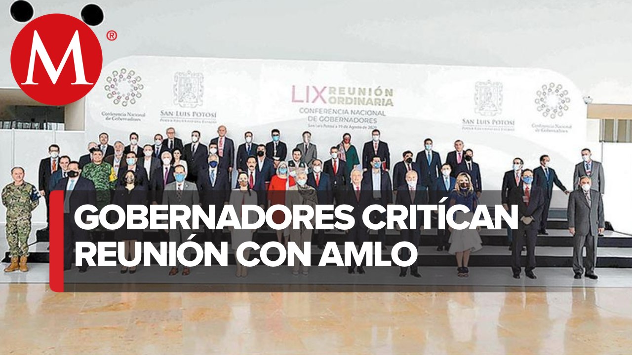 Así fue la reunión de AMLO y gobernadores