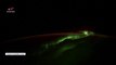 Les rares images d'aurores boréales filmées depuis l'espace