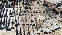 Komandolarımız İdlib'de çok sayıda mühimmat ele geçirdi