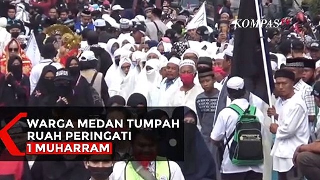 Warga Medan Tumpah Ruah Peringati 1 Muharram