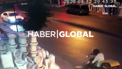 Kazadan kaçmaya çalışırken ortalık savaş alanına döndü