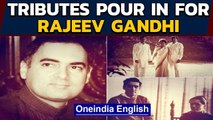 Rajiv Gandhi birth anniversary: Rahul Gandhi & PM Modi pay tributes to former PM | Oneindia News