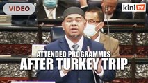 MP: Minister attended dozen programmes days after Turkey trip