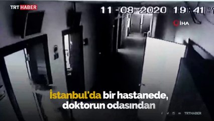 2,5 yaşındaki çocuğun akciğer cihazını çalan hırsız kamerada