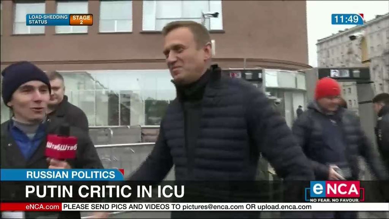 Putin critic in ICU