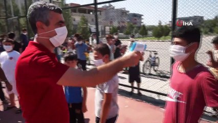 Batman’da 2 portatif havuz açıldı