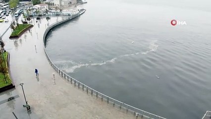 İstanbul Boğazı’nda şoke eden görüntü