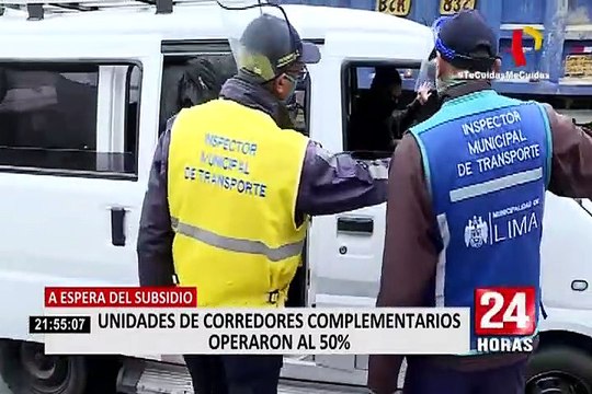 Corredores complementarios se quedarían sin recursos para operar ante la falta de subsidio