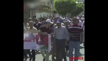 Katil İsrai- BAE anlaşmasını protesto etmek isteyen Filistinliler, sokaklara döküldü