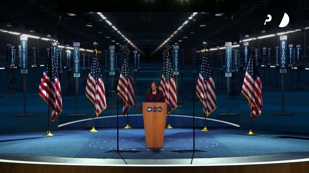 Kamala Harris aceita nomeação