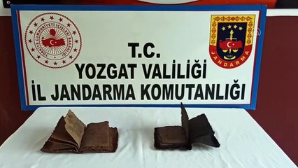 Yozgat'ta el yazması 2 İncil ele geçirildi