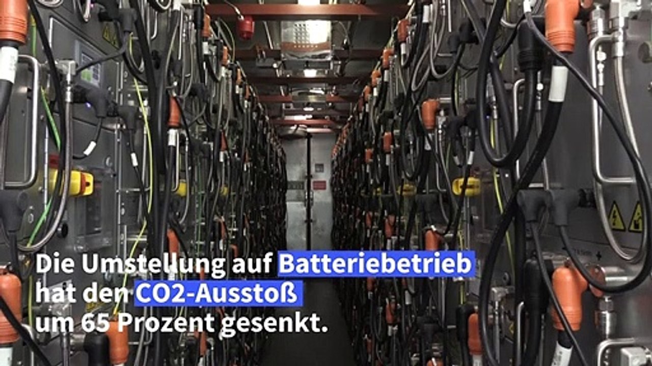 Batteriebetriebene Fähre senkt CO2-Ausstoß um 65 Prozent