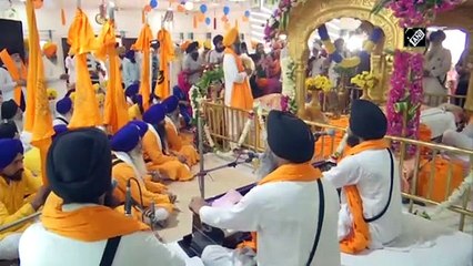 गुरु ग्रंथ साहिब के प्रथम प्रकाश पर्व पर भक्तों ने निकाला 'नगर कीर्तन'