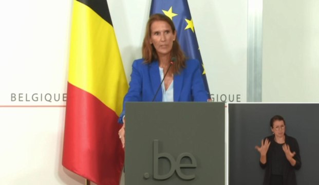 Coronavirus: Sophie Wilmès explique le but des mesures de sécurité