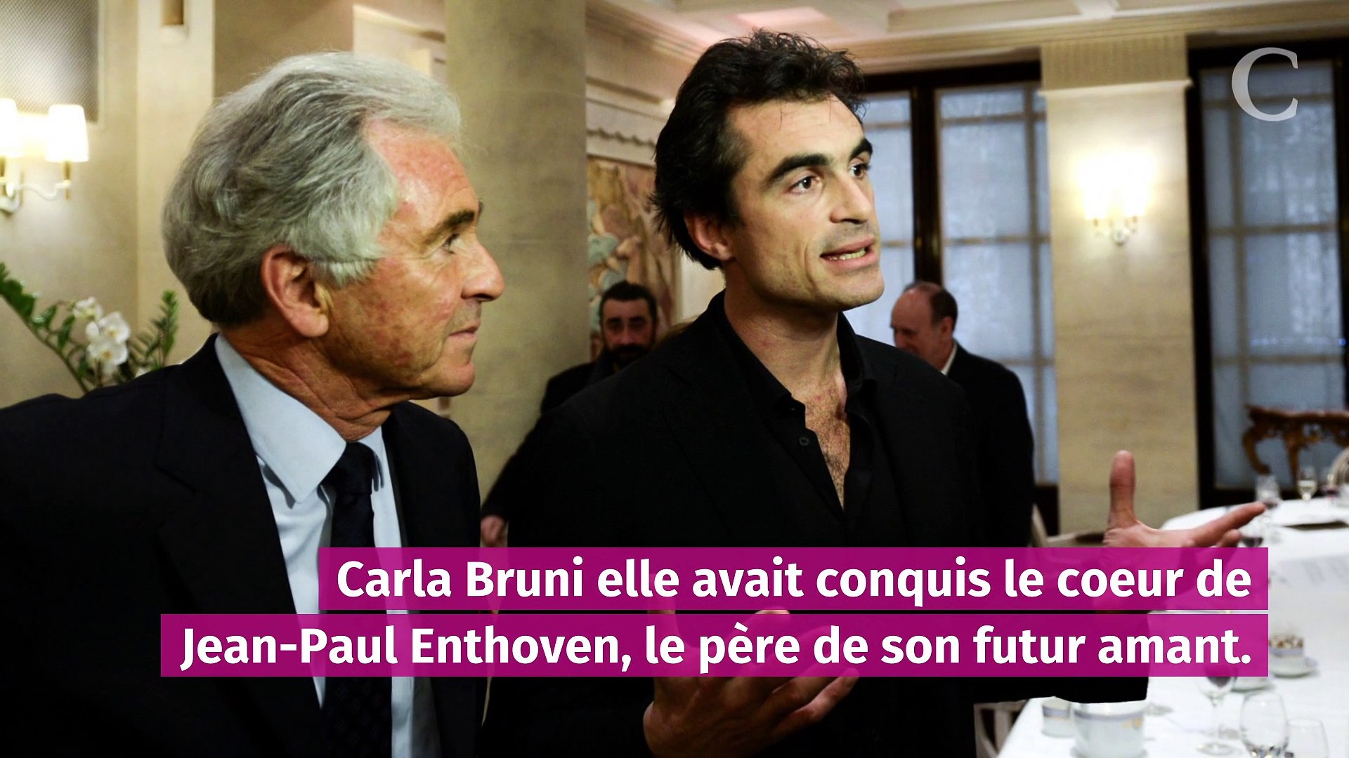 Raphaël Enthoven : ses confidences sur son coup de foudre pour Carla Bruni  - Vidéo Dailymotion