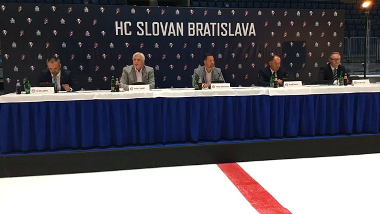 ZÁZNAM: TK hokejového klubu HC Slovan Bratislava