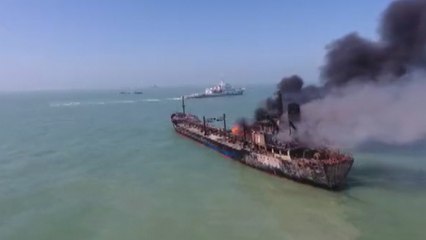 3 rescued, 14 missing after two ships crash at China's Yangtze River