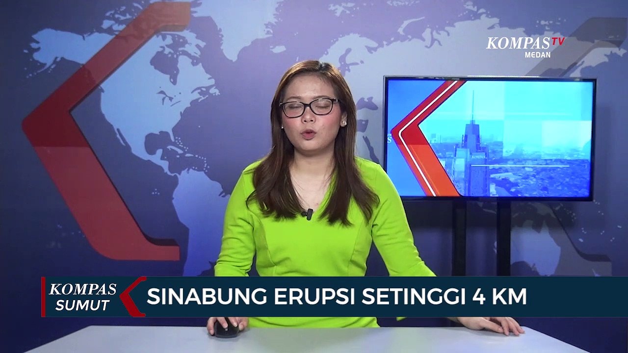 Sinabung Erupsi Setinggi 4 KM