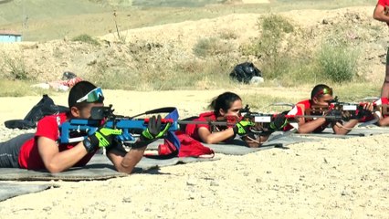 Biatlon Milli Takımı sporcuları Van'da kamp yapıyor