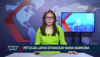 Petugas Lapas Ditangkap Saat Bawa Narkoba