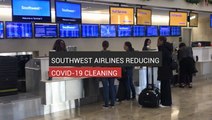 Southwest Airlines Reducing COVID-19 Cleaning