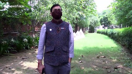 Former professor in India designs hi-tech jacket aimed at combating COVID-19