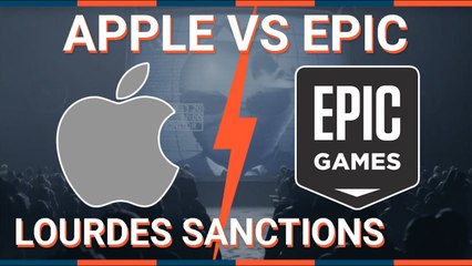 APPLE MENACE LOURDEMENT EPIC GAMES !