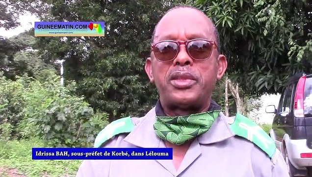 Korbé (Lélouma) : le sous-préfet regrette le manque de ressources humaines à la commune rurale