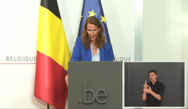 Vacances des Belges à l'étranger: Sophie Wilmès fait le point