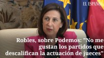 Robles sobre Podemos: 