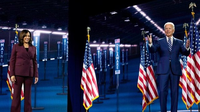 Indian-origin Kamala Harris makes history as US vice-presidential candidate