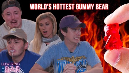 The World's Hottest Gummy Bear Destroys The Barstool Office