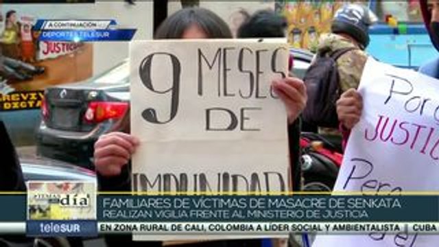 Bolivia: familiares de víctimas en masacre de Senkata exigen justicia