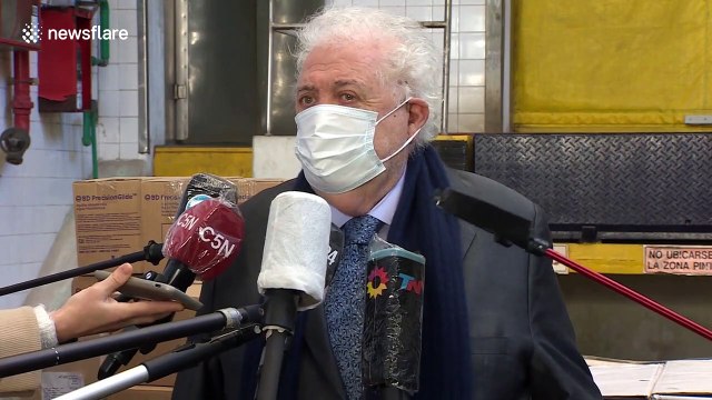 Four million expired vaccines found in a refrigerator in Argentina