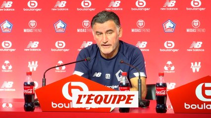 Galtier : «Il ne faut pas s'alarmer» - Foot - L1 - Losc