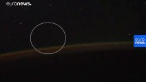 Uluslararası Uzay İstasyonu'ndan çekilen videoda 'UFO' görüldü