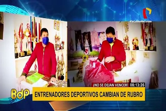 Entrenadores deportivos afectados por la pandemia se reinventan