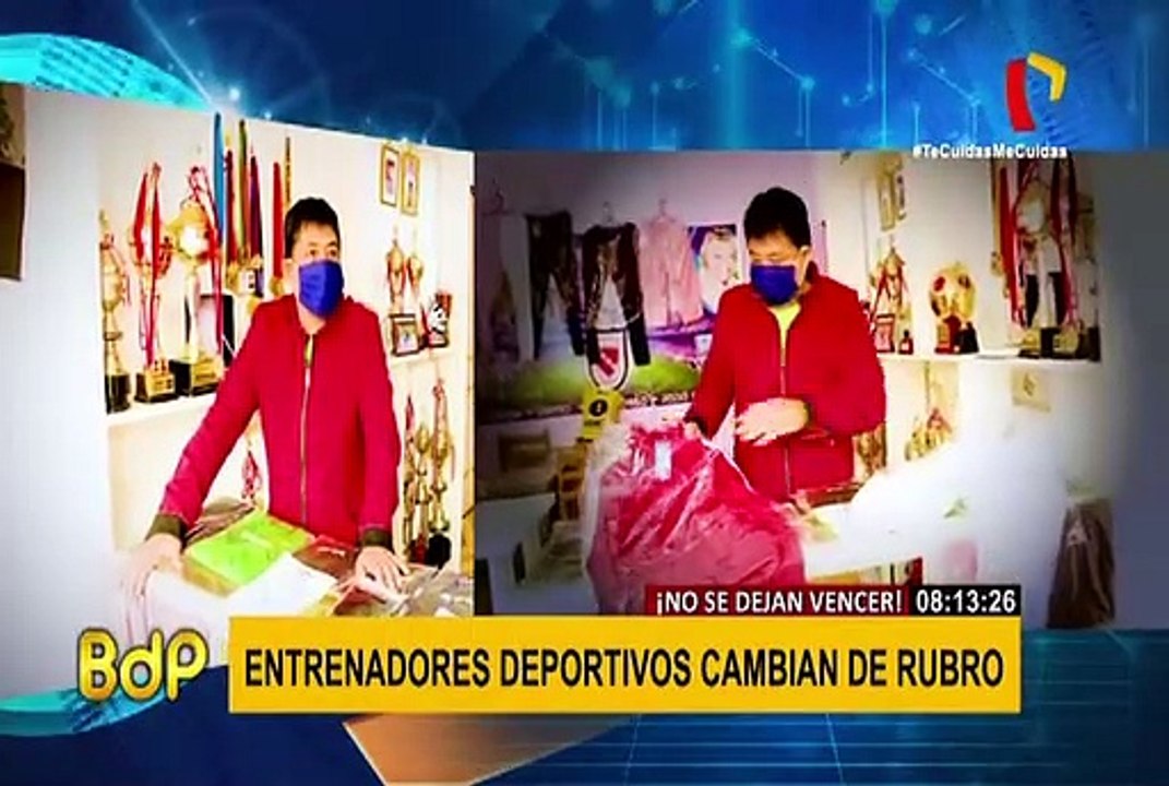 Entrenadores deportivos afectados por la pandemia se reinventan