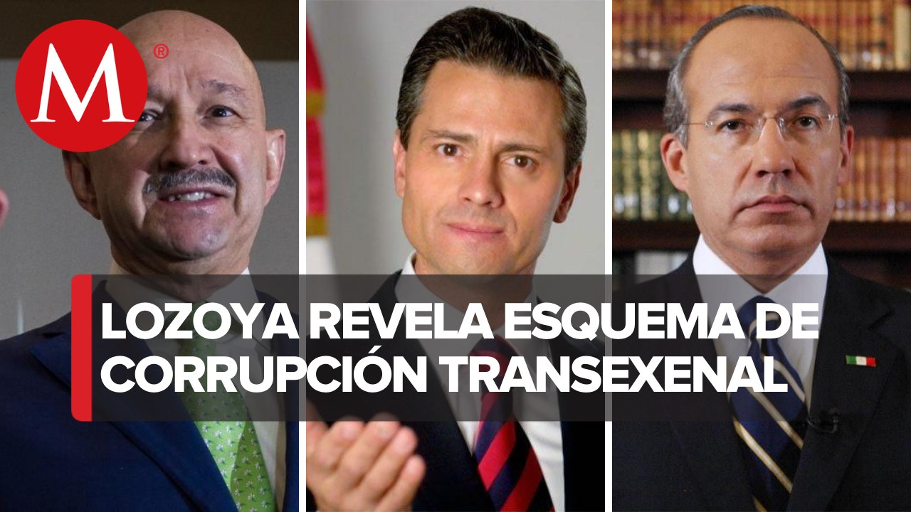 Lozoya salpica a Salinas, Calderón, Peña Nieto...