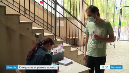 Rentrée scolaire : les parents et les enseignants sont inquiets