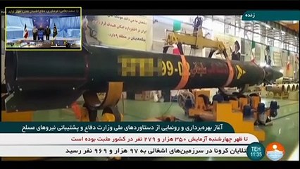 Irán presenta dos nuevos misiles de alcance incrementado