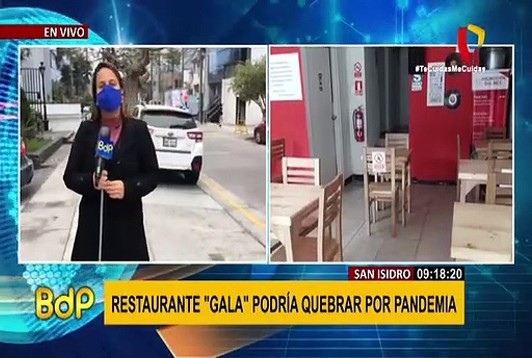 San Isidro: restaurante “Gala” podría quebrar por pandemia