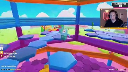 Kebun Plays FALL GUYS w- Cyr, Ramee & Taco! Game 2