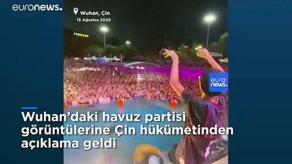 Çin: Wuhan'daki havuz partisi koronavirüs salgınına karşı stratejik zaferdir