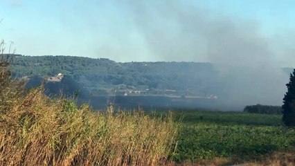 Martigues : Départ de feu dans le quartier des Laurons
