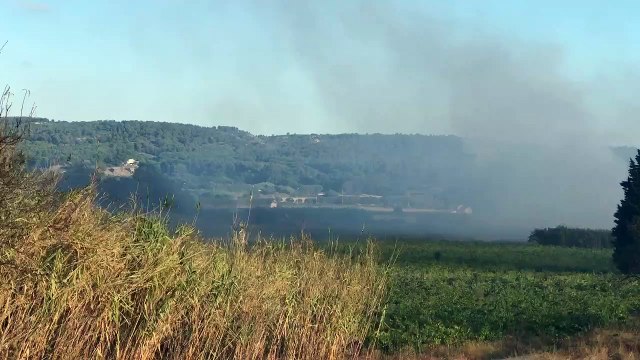 Martigues : Départ de feu dans le quartier des Laurons