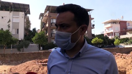 İnşaat kazısı çalışmalarında 1600 yıllık sur duvarı bulundu - AYDIN