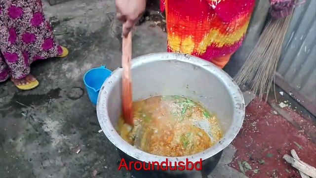 Chicken Biryani Cooking village tradition - Traditional Chicken Biryani by village Girls - Aroundusb